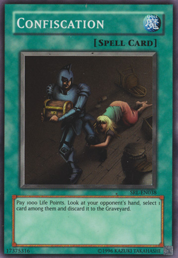 Confiscation [SRL-038] Super Rare | L.A. Mood Comics and Games