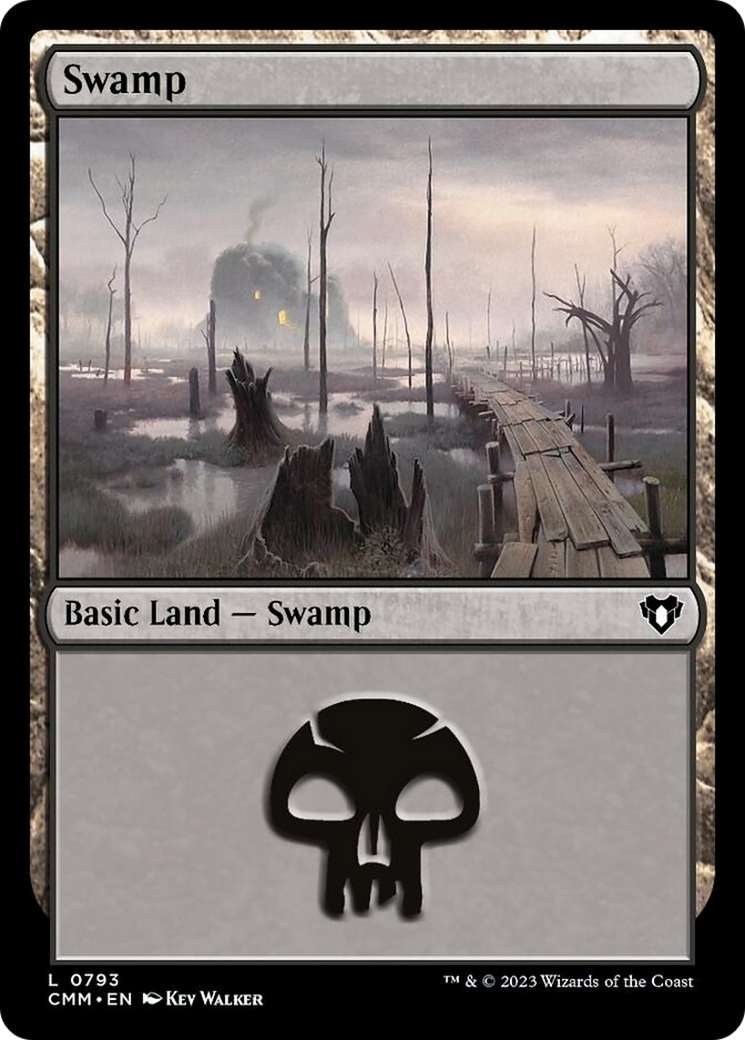 Swamp (793) [Commander Masters] | L.A. Mood Comics and Games