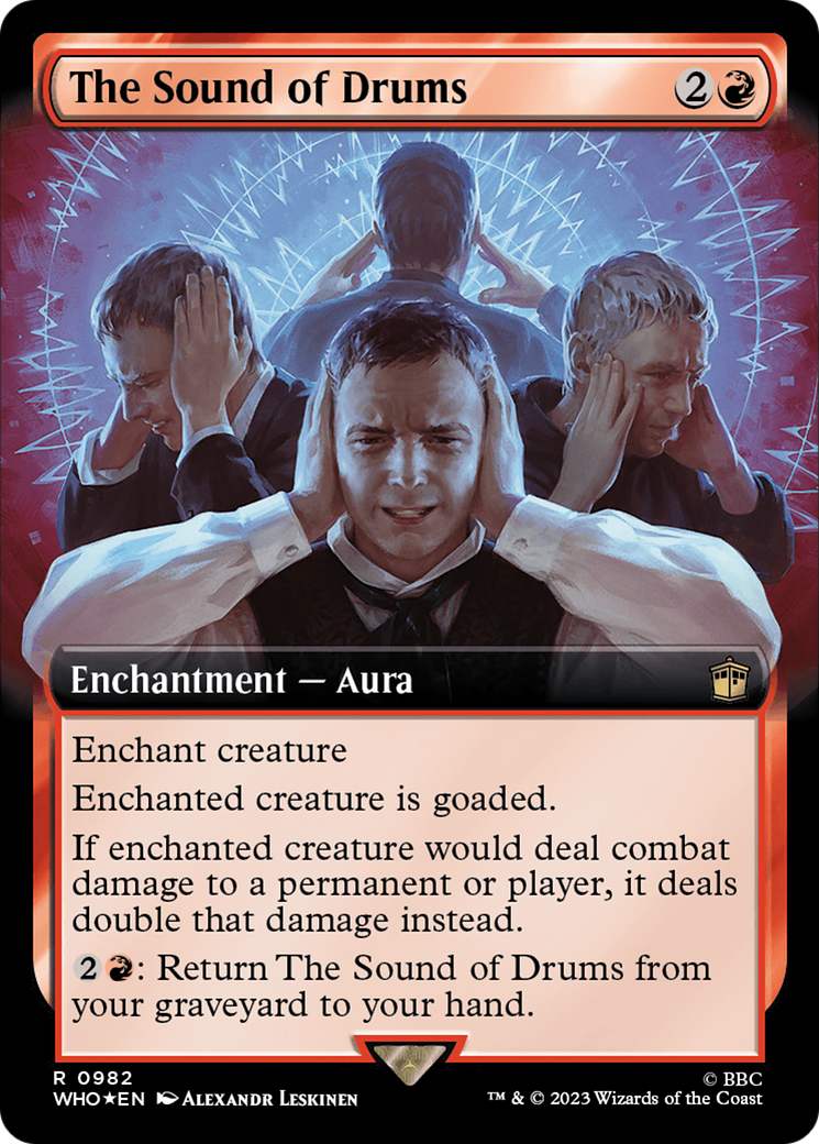 The Sound of Drums (Extended Art) (Surge Foil) [Doctor Who] | L.A. Mood Comics and Games