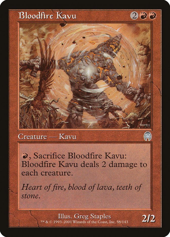Bloodfire Kavu [Apocalypse] | L.A. Mood Comics and Games
