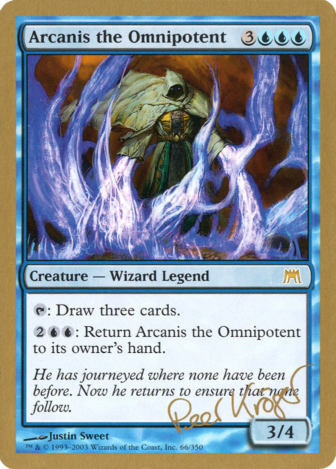 Arcanis the Omnipotent (Peer Kroger) [World Championship Decks 2003] | L.A. Mood Comics and Games