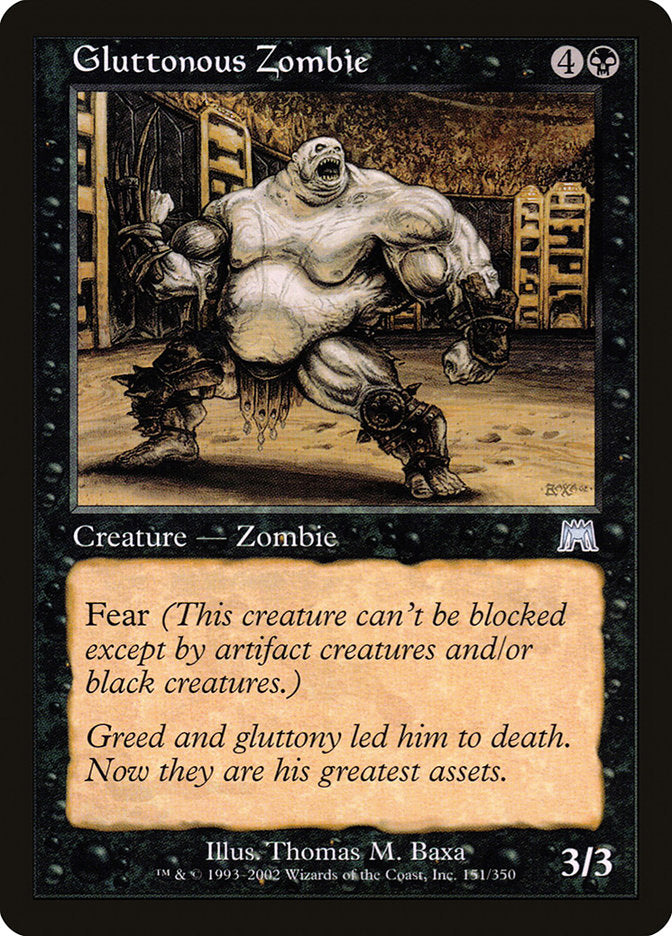 Gluttonous Zombie [Onslaught] | L.A. Mood Comics and Games