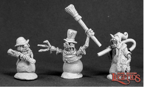 MONSTROUS SNOWMEN (3) | L.A. Mood Comics and Games