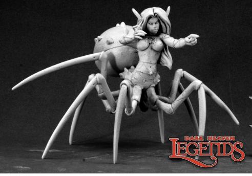 SHAERILETH, SPIDER DEMONESS | L.A. Mood Comics and Games