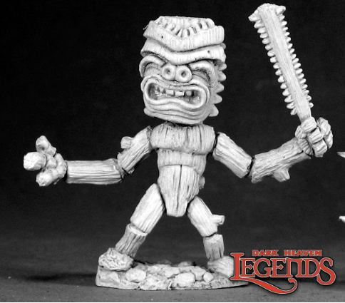 TIKI, WOOD GOLEM | L.A. Mood Comics and Games