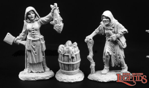 TOWNFOLK OF DREADMERE - FISHWIFE & CRONE | L.A. Mood Comics and Games