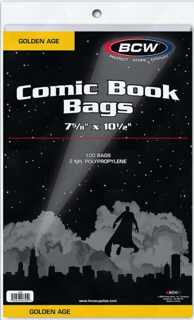 Golden Comic Bags | L.A. Mood Comics and Games