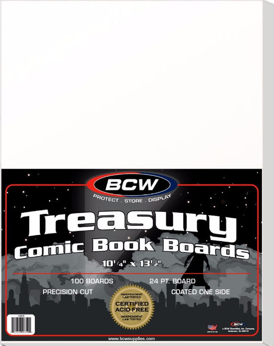 Treasury Backing Boards | L.A. Mood Comics and Games