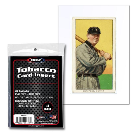 Tobacco Card Insert Sleeve | L.A. Mood Comics and Games