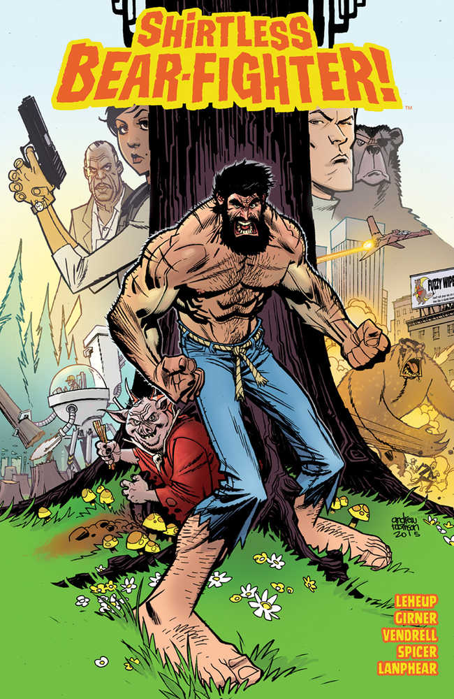 Shirtless Bear-Fighter TPB (Mature) | L.A. Mood Comics and Games