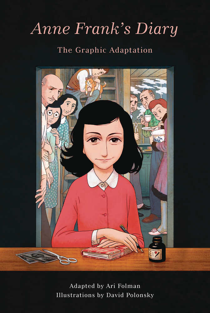 Anne Franks Diary Graphic Adaptation Hardcover | L.A. Mood Comics and Games