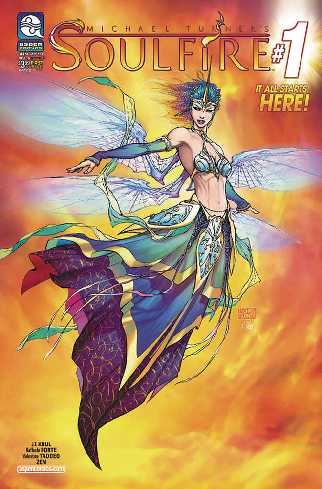 Soulfire Volume 8 #1 Cover B Turner | L.A. Mood Comics and Games