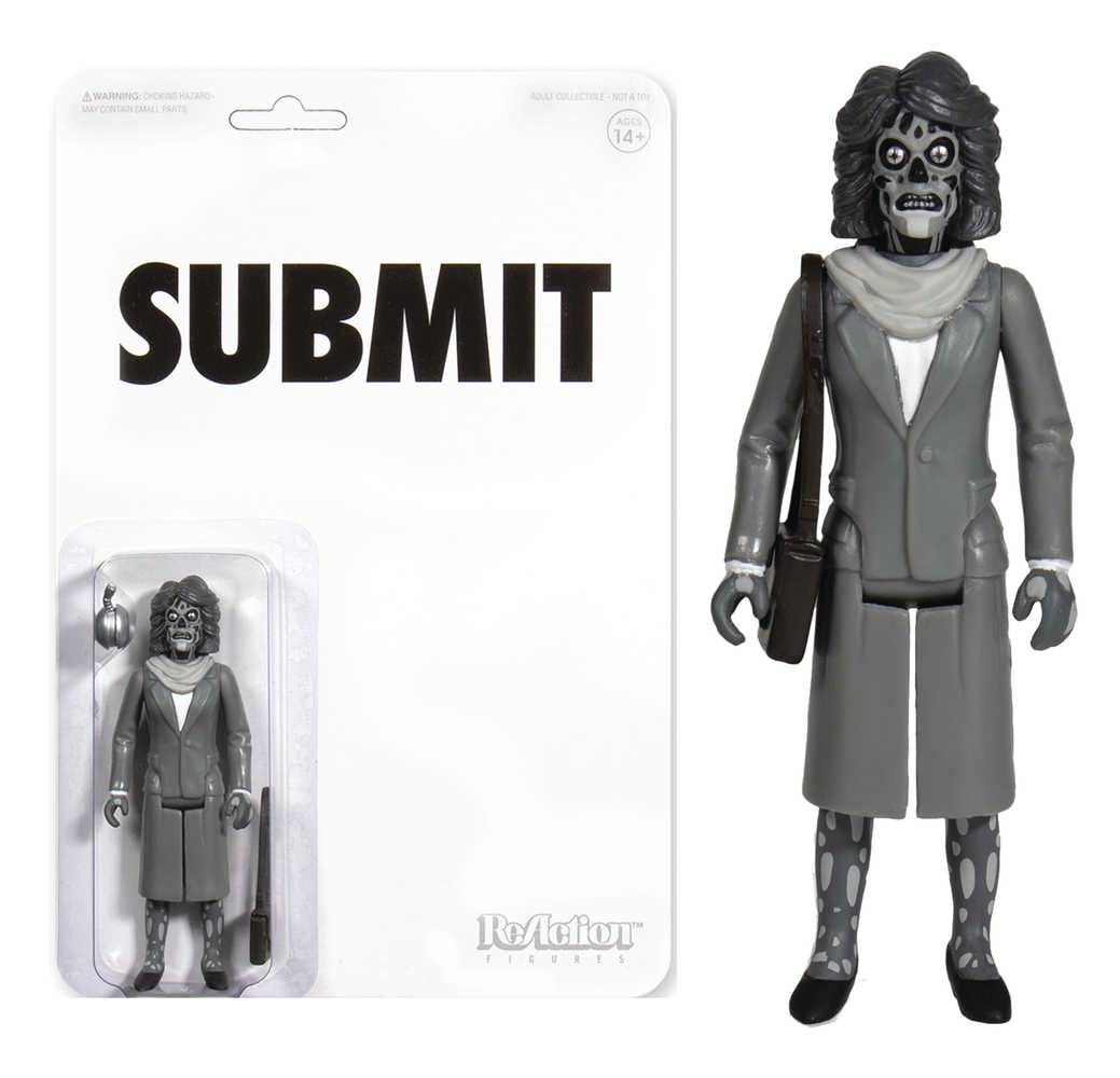 They Live Female Ghoul Black & White Reaction Figure  ( | L.A. Mood Comics and Games