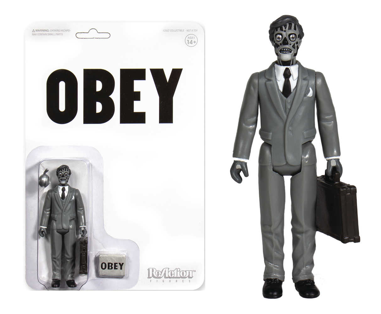 They Live Male Ghoul Black & White Reaction Figure | L.A. Mood Comics and Games