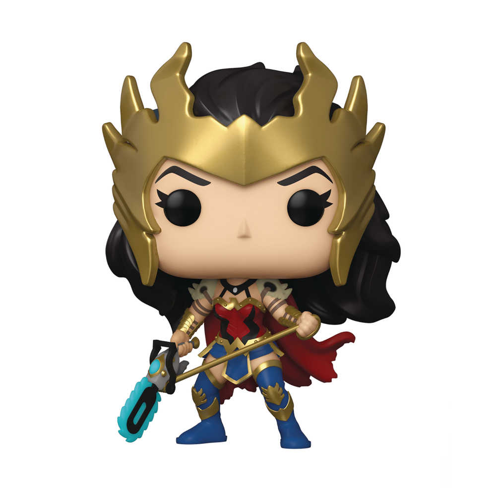 Pop Heroes DC Death Metal Wonder Woman Previews Exclusive Vinyl Figure W/Chase (C | L.A. Mood Comics and Games