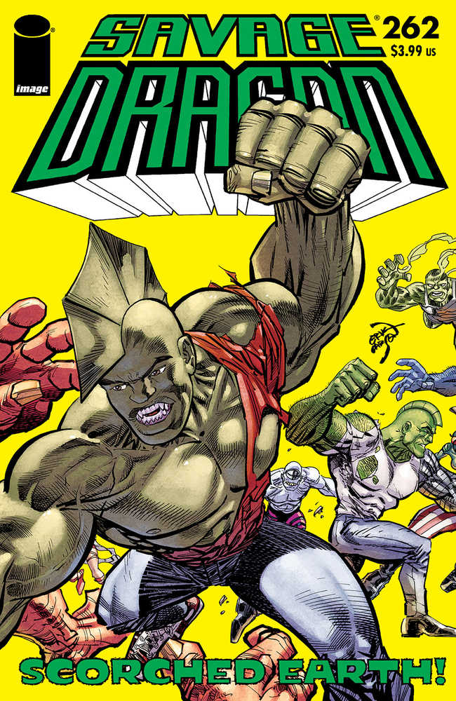 Savage Dragon #262 Cover A Larsen (Mature) | L.A. Mood Comics and Games