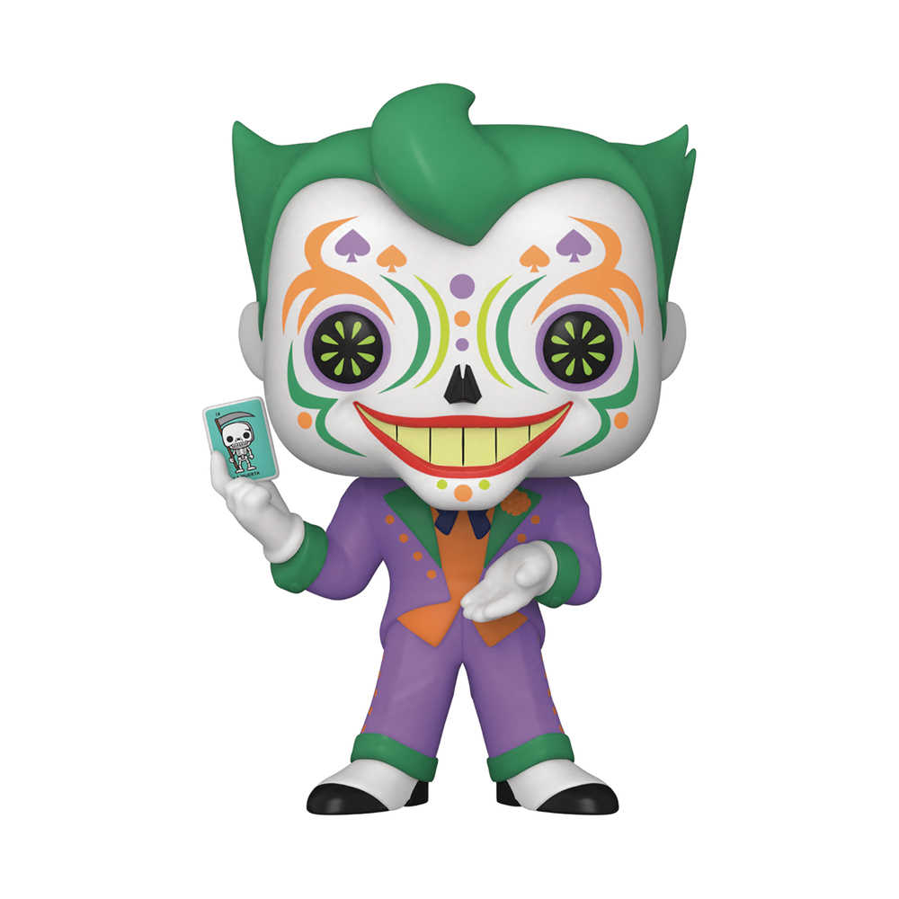 Pop Heroes Dia De Los DC Green Lantern Joker Vinyl Figure | L.A. Mood Comics and Games