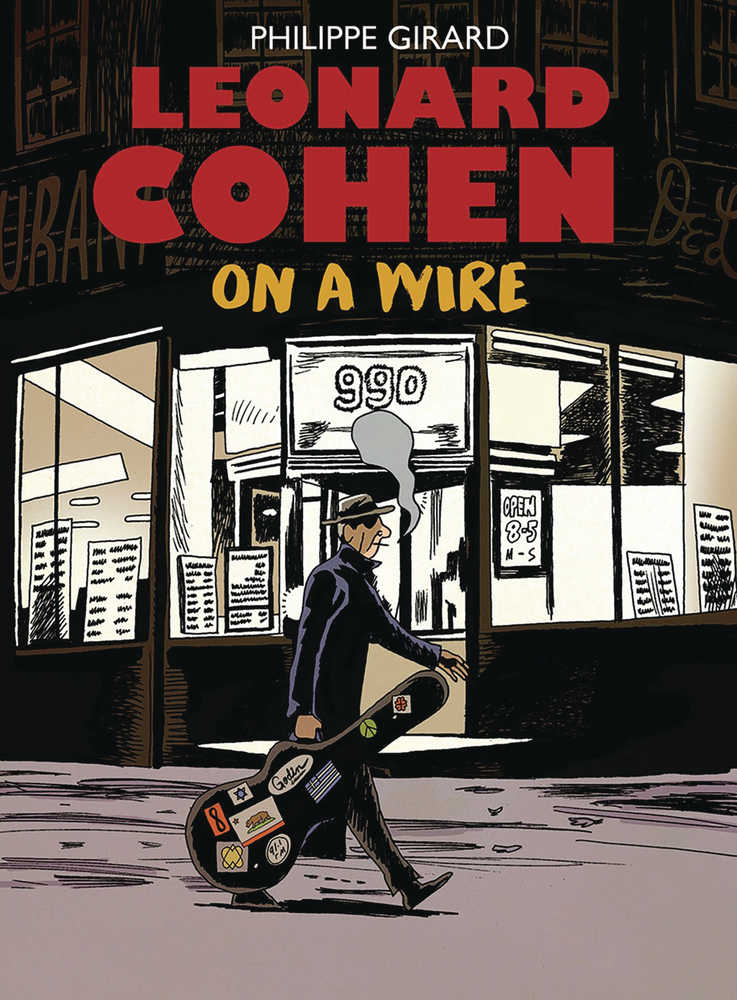 Leonard Cohen On A Wire Hardcover  | L.A. Mood Comics and Games