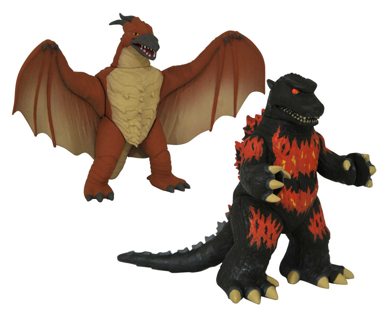 Godzilla Burning Godzilla & Rodan Vinimate 2pk | L.A. Mood Comics and Games