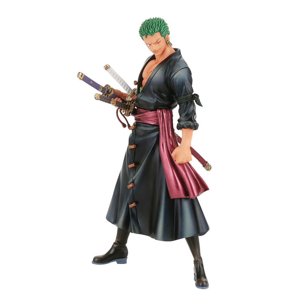 One Piece Grandline Wano Country V1 Roronoa Zoro Dxf Figure | L.A. Mood Comics and Games
