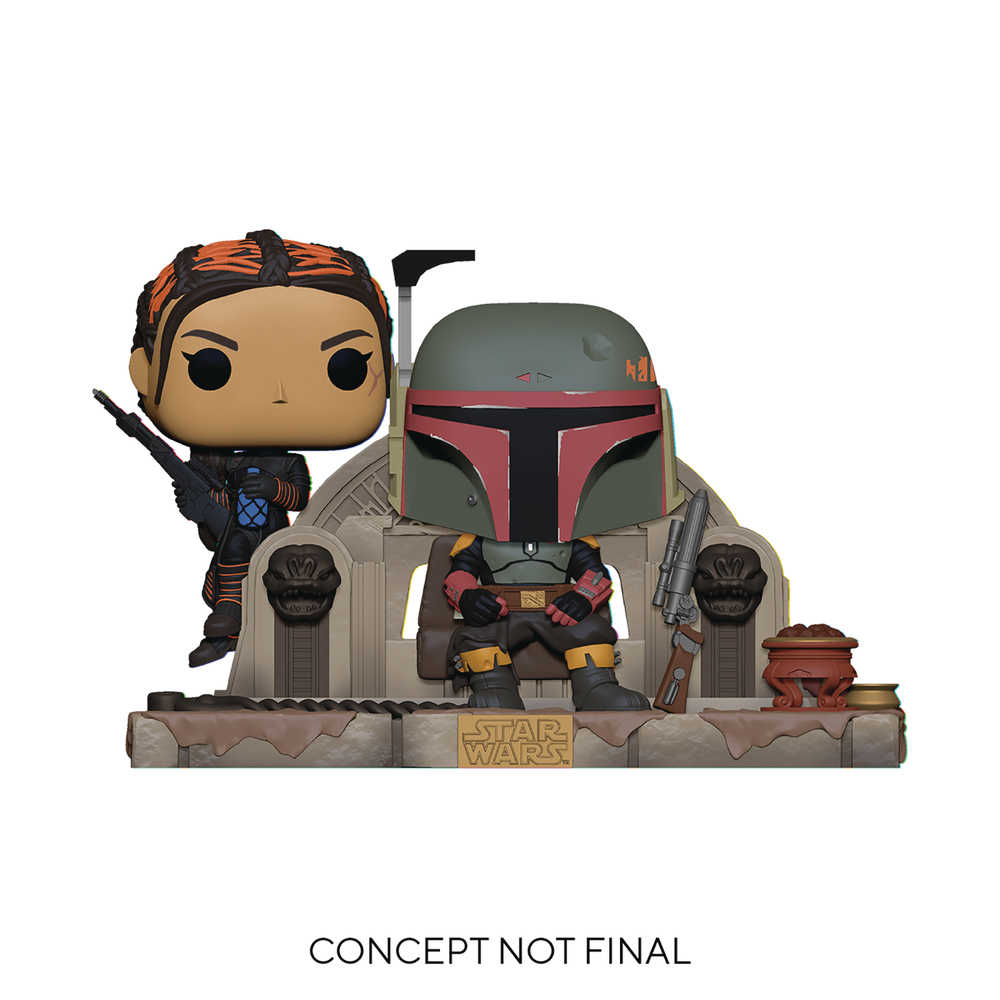 Pop Moment Mandalorian Boba Fett & Fennec Shand Vinyl Figure | L.A. Mood Comics and Games