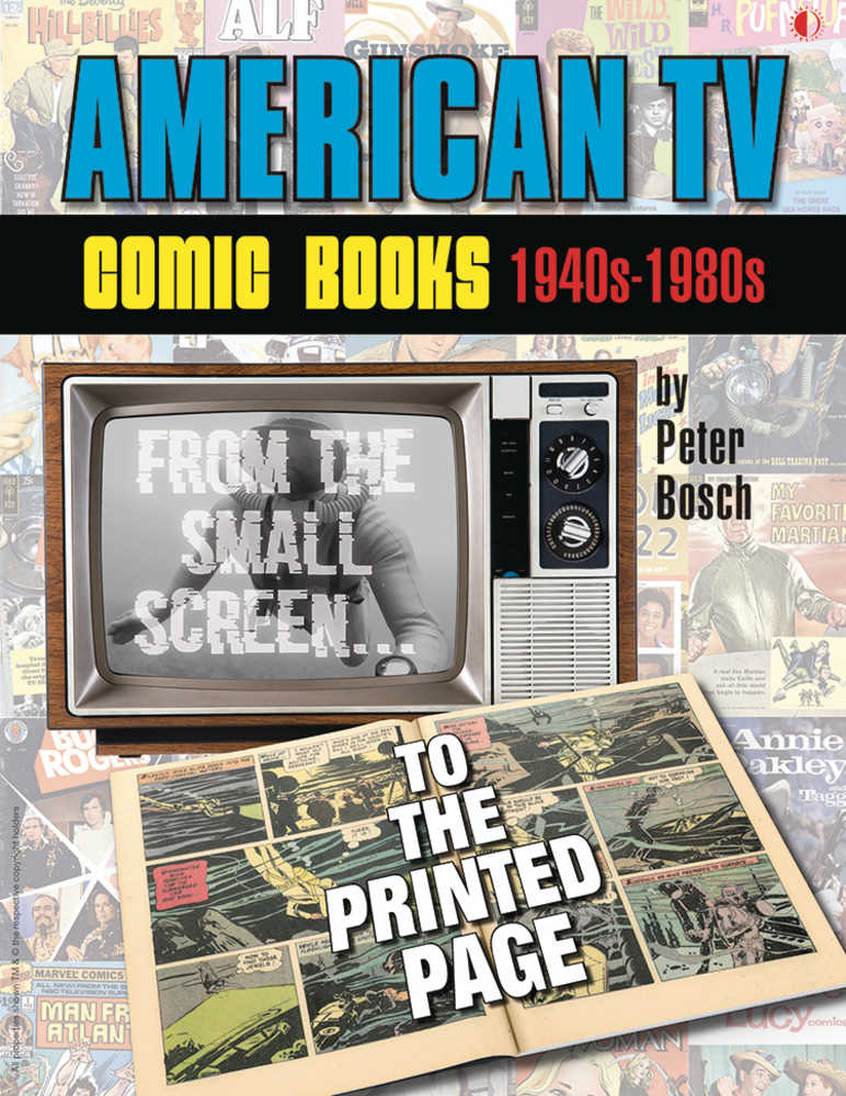 American TV Comic Books 40s - 80s Small Screen Printed Page | L.A. Mood Comics and Games