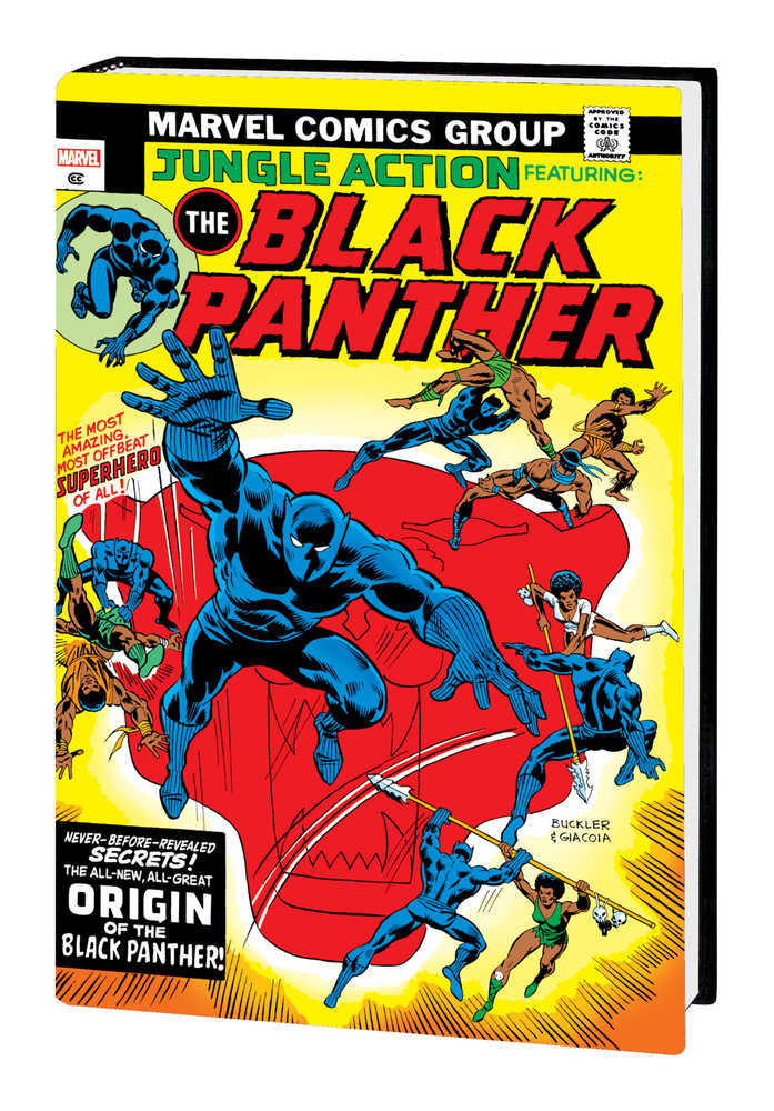 Black Panther Early Marvel Years Omnibus Hardcover Volume 01 Direct Market Variant | L.A. Mood Comics and Games