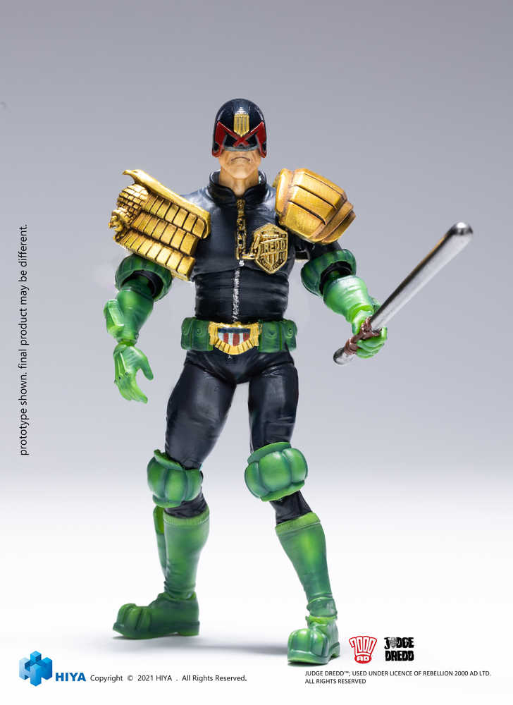 Judge Dredd Previews Exclusive 1/18 Scale Exquisite Mini Action Figure | L.A. Mood Comics and Games