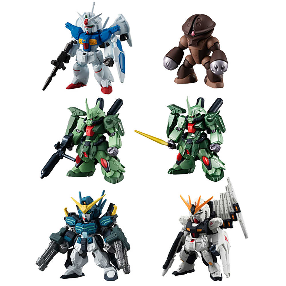 Gundam 10th Ann Fw Gundam Converge 02 6pc Mini Figure Set | L.A. Mood Comics and Games