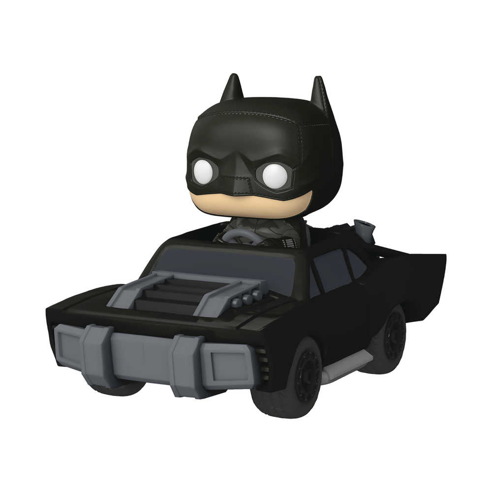 Pop Rides Supdlx The Batman Batman In Batmobile Vinyl Figure | L.A. Mood Comics and Games