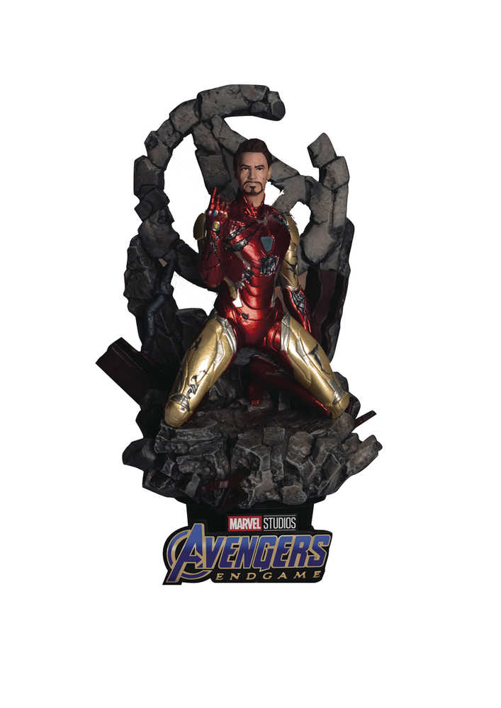 Avengers Endgame Ds-081 Iron Man Mk85 6in Statue | L.A. Mood Comics and Games