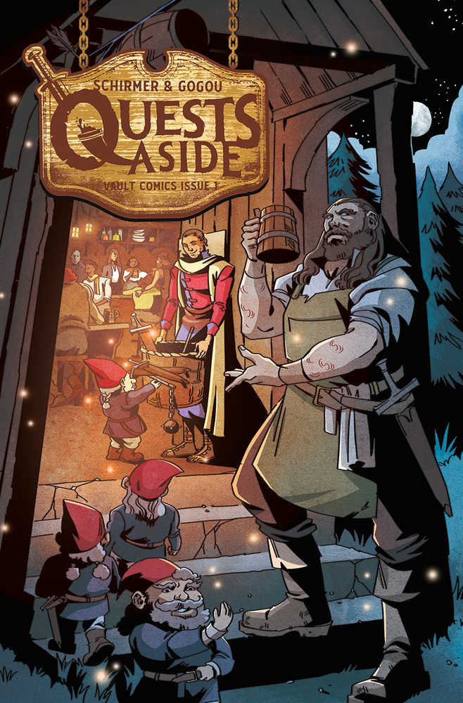 Quests Aside #1 Cover A Gogou | L.A. Mood Comics and Games