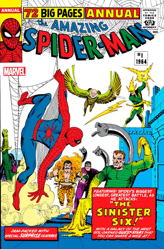 Amazing Spider-Man Annual #1 Facsimile Edition | L.A. Mood Comics and Games