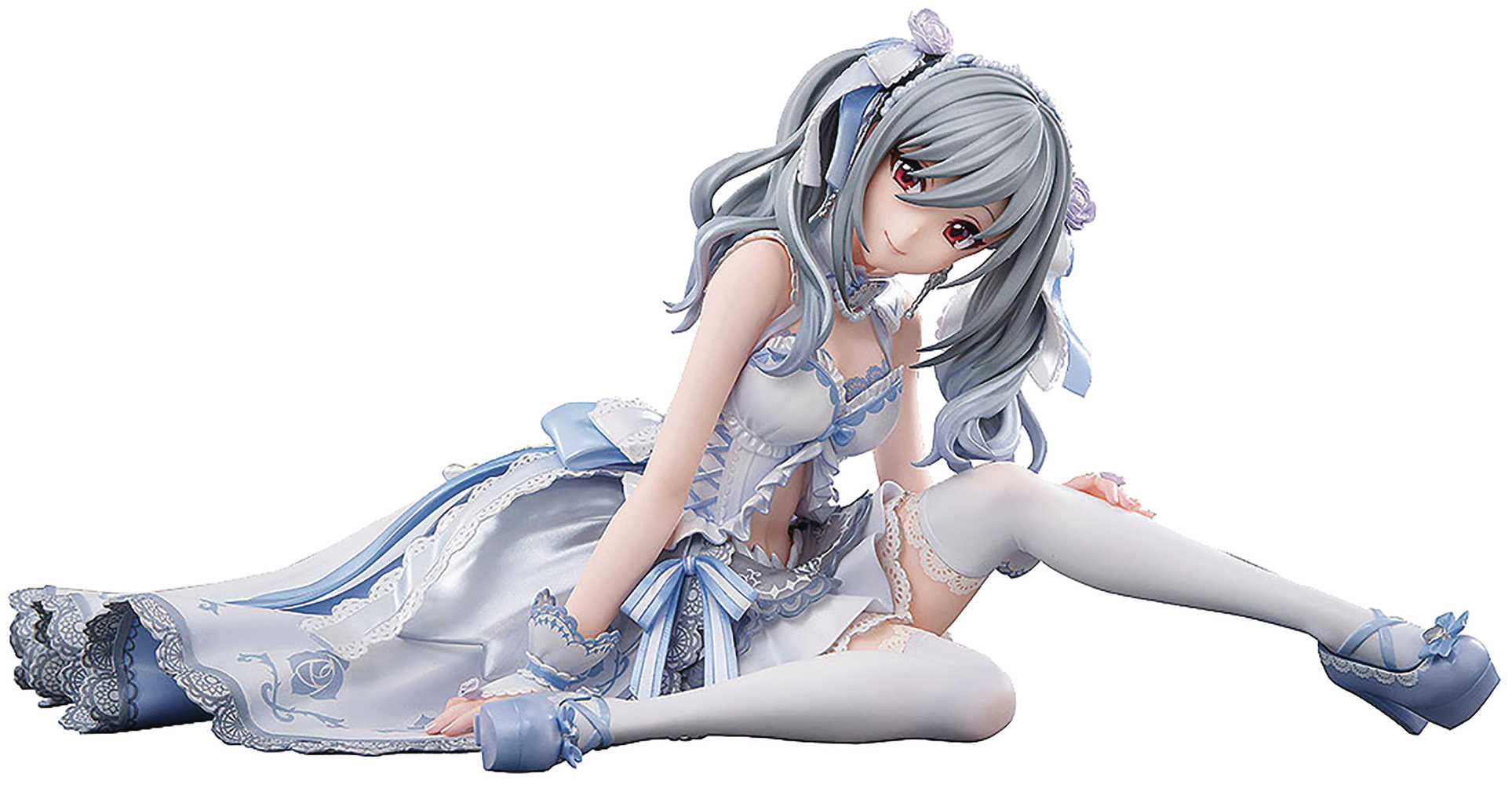Idolmaster Cg Ranko Kanzaki White Princess 1/7 PVC Figure | L.A. Mood Comics and Games