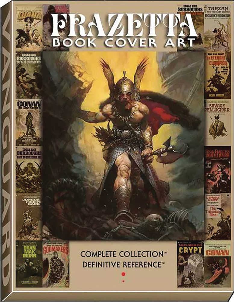 Frazetta Book Cover Art Deluxe Slipcase Previews Exclusive Hardcover | L.A. Mood Comics and Games