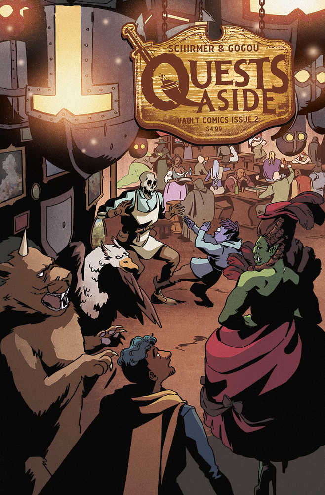 Quests Aside #2 Cover A Gogou | L.A. Mood Comics and Games