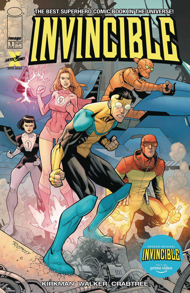 Df Invincible #1 Amazon Edition Ottley Signed | L.A. Mood Comics and Games