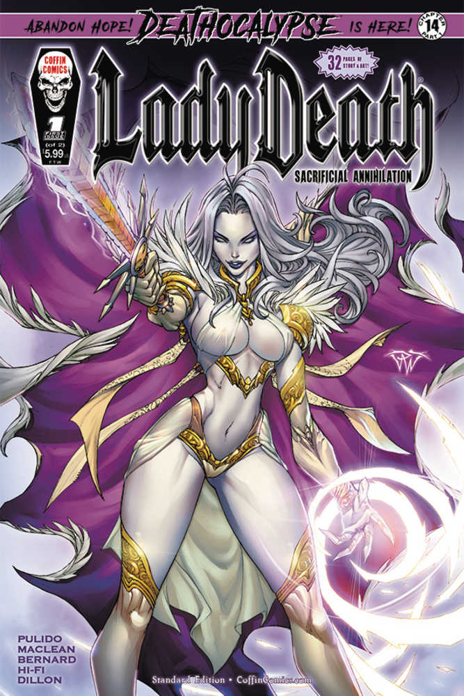 Lady Death Sacrificial Annihilation #1 (Of 2) Cover A Pantalen | L.A. Mood Comics and Games