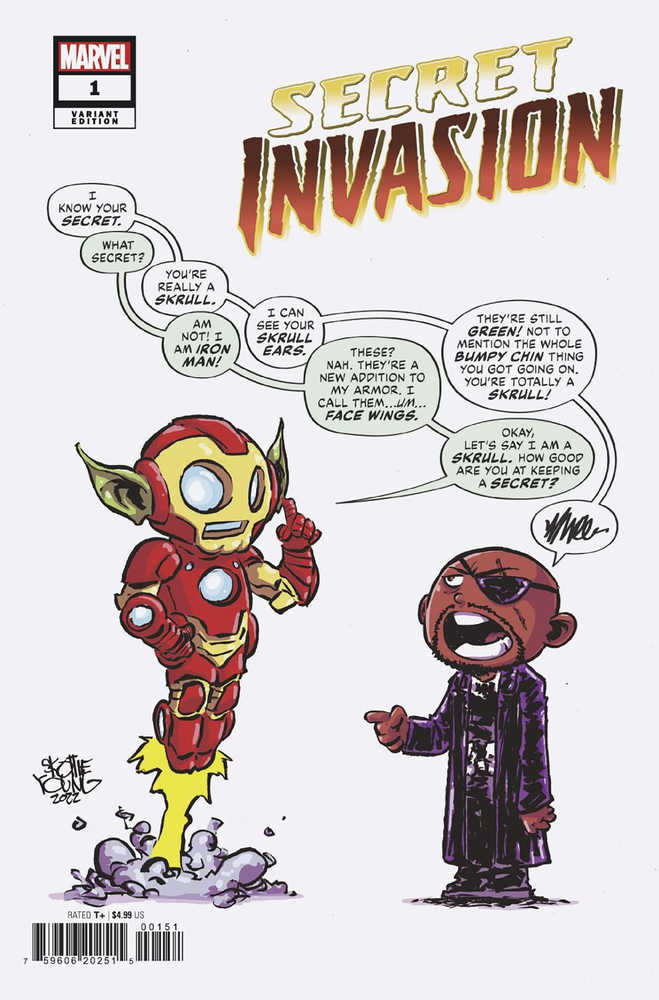 Secret Invasion #1 (Of 5) Young Variant | L.A. Mood Comics and Games