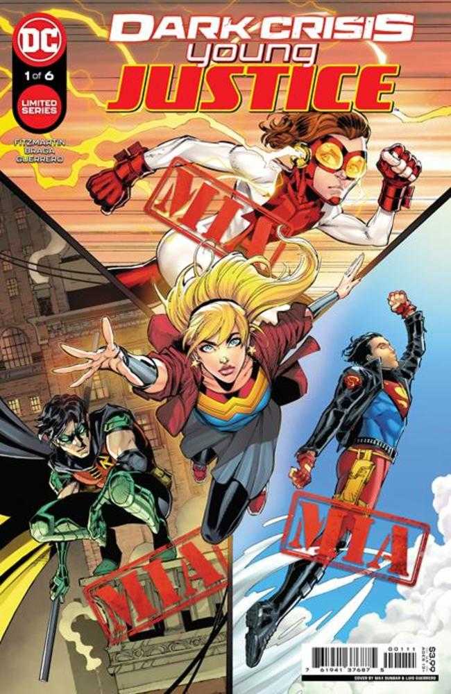 Dark Crisis Young Justice #1 (Of 6) Cover A Max Dunbar | L.A. Mood Comics and Games