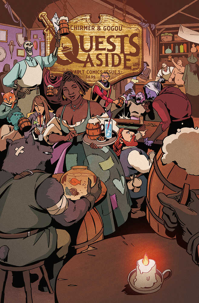 Quests Aside #3 Cover A Gogou | L.A. Mood Comics and Games