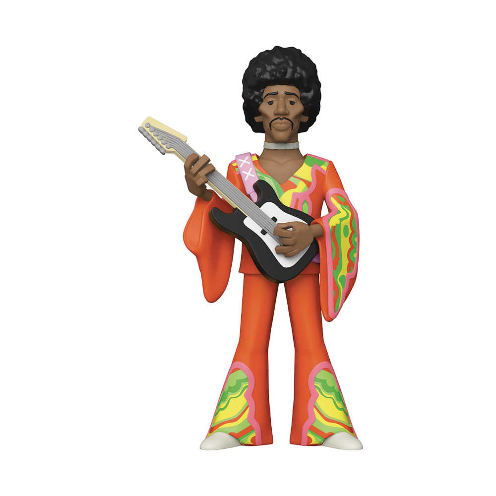 Vinyl Gold Jimi Hendrix 12in Vinyl Figure Net | L.A. Mood Comics and Games
