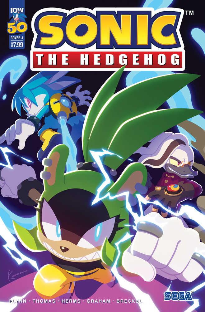 Sonic The Hedgehog #50 Cover A  Sonic Team | L.A. Mood Comics and Games