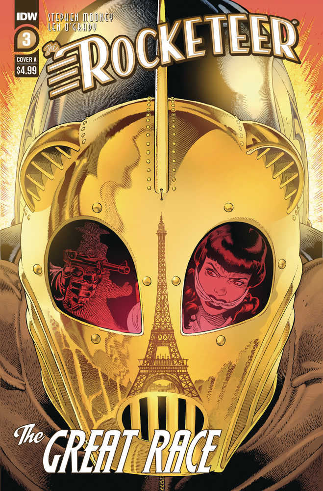 Rocketeer The Great Race #3 (Of 4) Cover A Gabriel Rodriguez | L.A. Mood Comics and Games