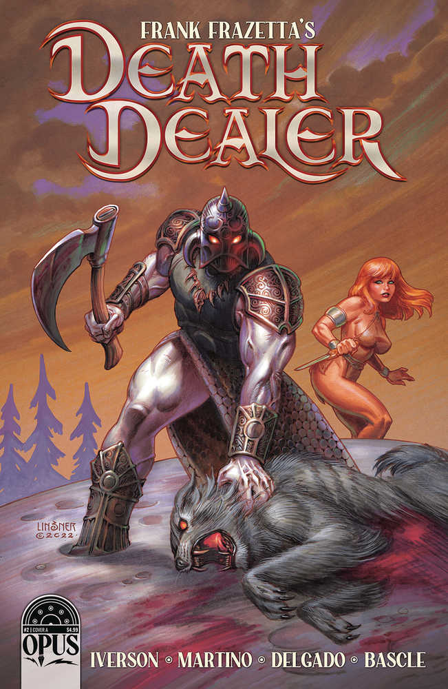Frank Frazetta Death Dealer #2 Cover A Linsner (Mature) | L.A. Mood Comics and Games