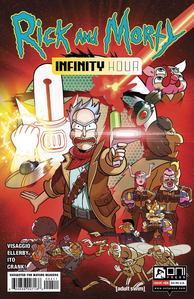 Rick And Morty Infinity Hour #4 Cover A Ito | L.A. Mood Comics and Games