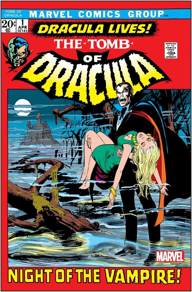 Tomb Of Dracula #1 Facsimile Edition | L.A. Mood Comics and Games