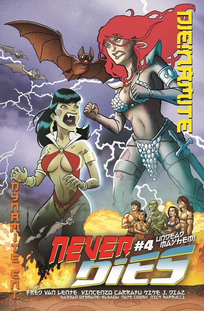 Die!Namite Never Dies #4 Cover A Fleecs | L.A. Mood Comics and Games