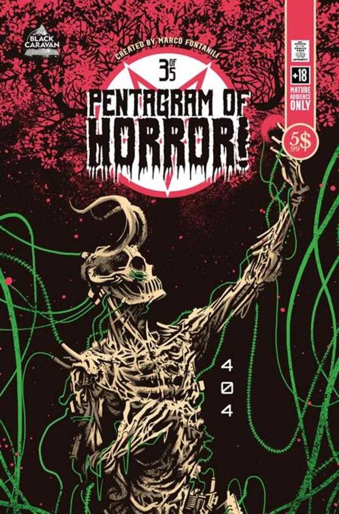 Pentagram Of Horror #3 Cover A Fontanili | L.A. Mood Comics and Games