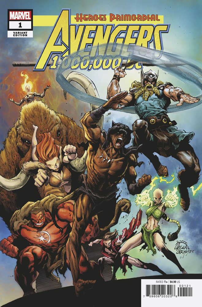 Avengers 1000000 Bc #1 Stegman Prehistoric Homage Variant | L.A. Mood Comics and Games